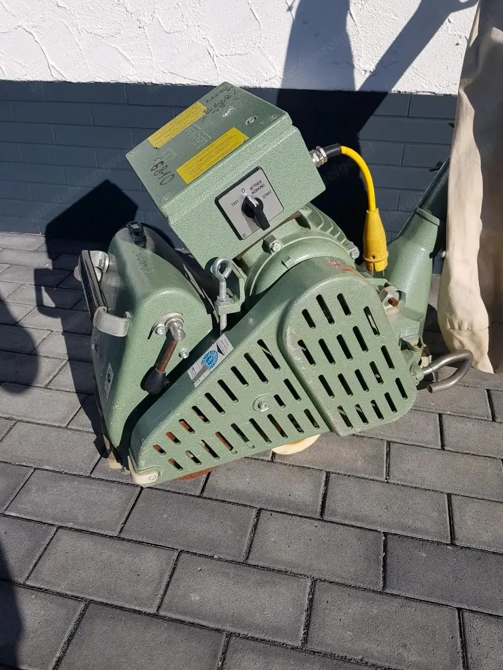 Lägler Hummel Parkettschleifmaschine Parkettschleifer Schleifer