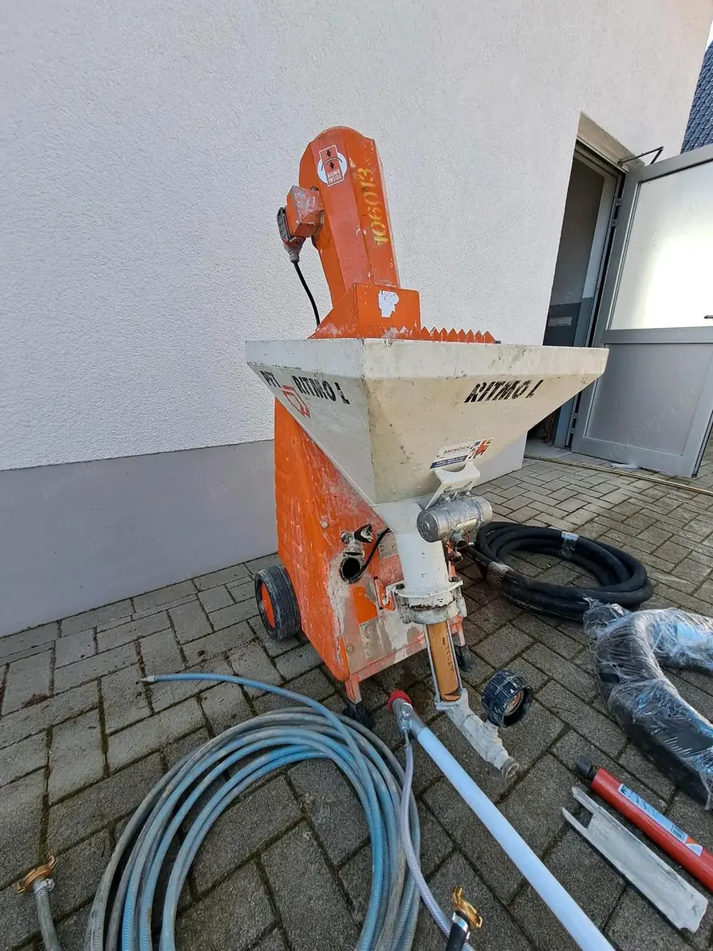 PFT Ritmo L putzmeister putzmaschine verputzmaschine 230v 