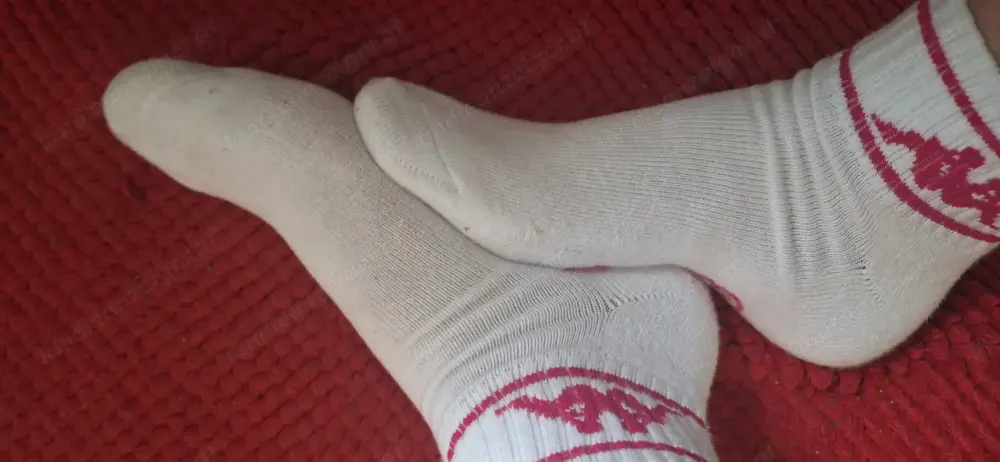 Getragene Socken und Unterwäsche 
