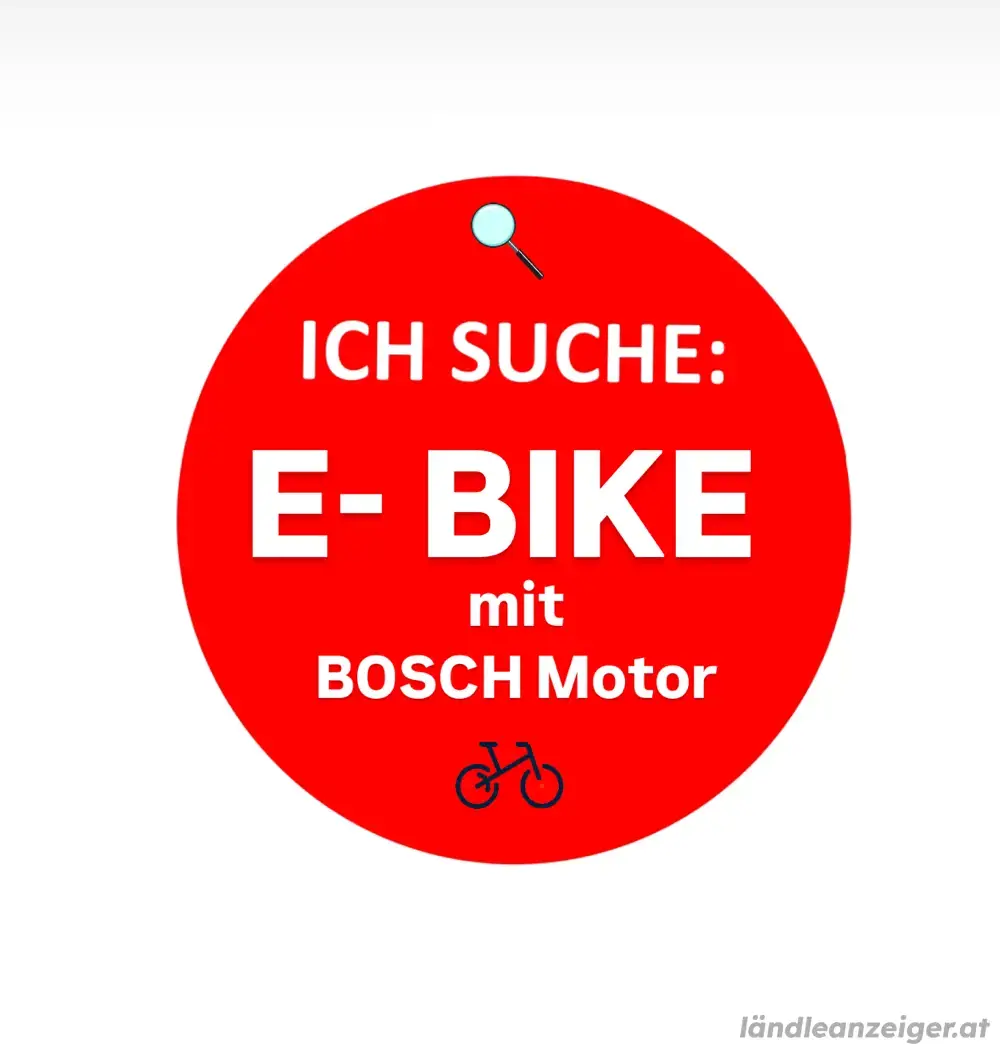 ICH SUCHE EIN E-BIKE Fahrrad oder Mountainbike ICH SUCHE EIN E-BIKE Fahrrad oder Mountainbike