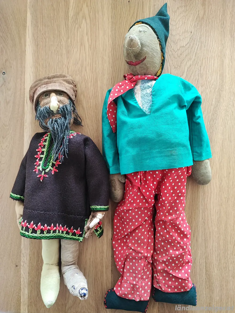 2 Antike Puppen 