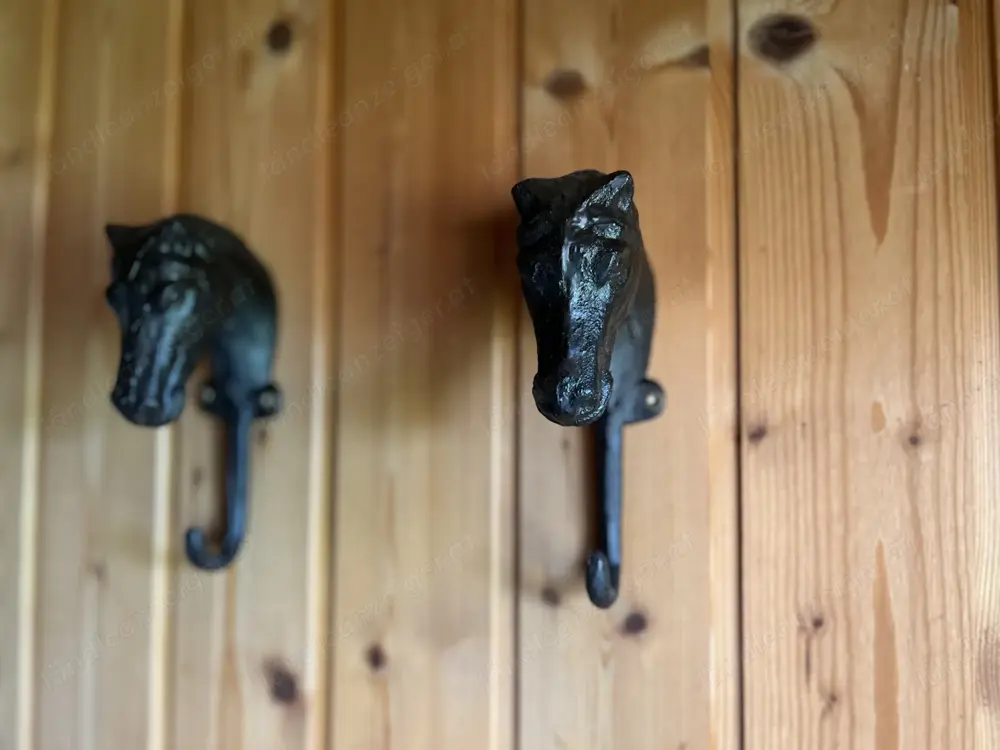 Wandhaken Pferd aus Gusseisen Wandhaken Pferd aus Gusseisen