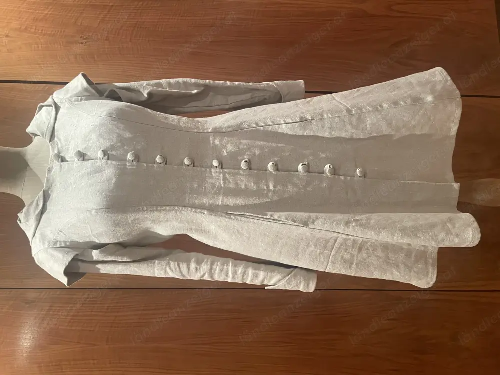 Mittelalter Leinenjacke, Mantel, Kleid Mittelalter Leinenjacke, Mantel, Kleid