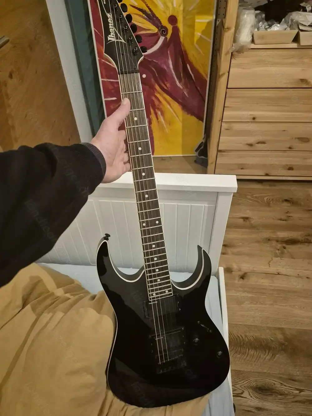 E Gitarre Ibanez RGR321EX + Marshall Verstärker MG 10 CD + Gitarrensack E Gitarre Ibanez RGR321EX + Marshall Verstärker MG 10 CD + Gitarrensack