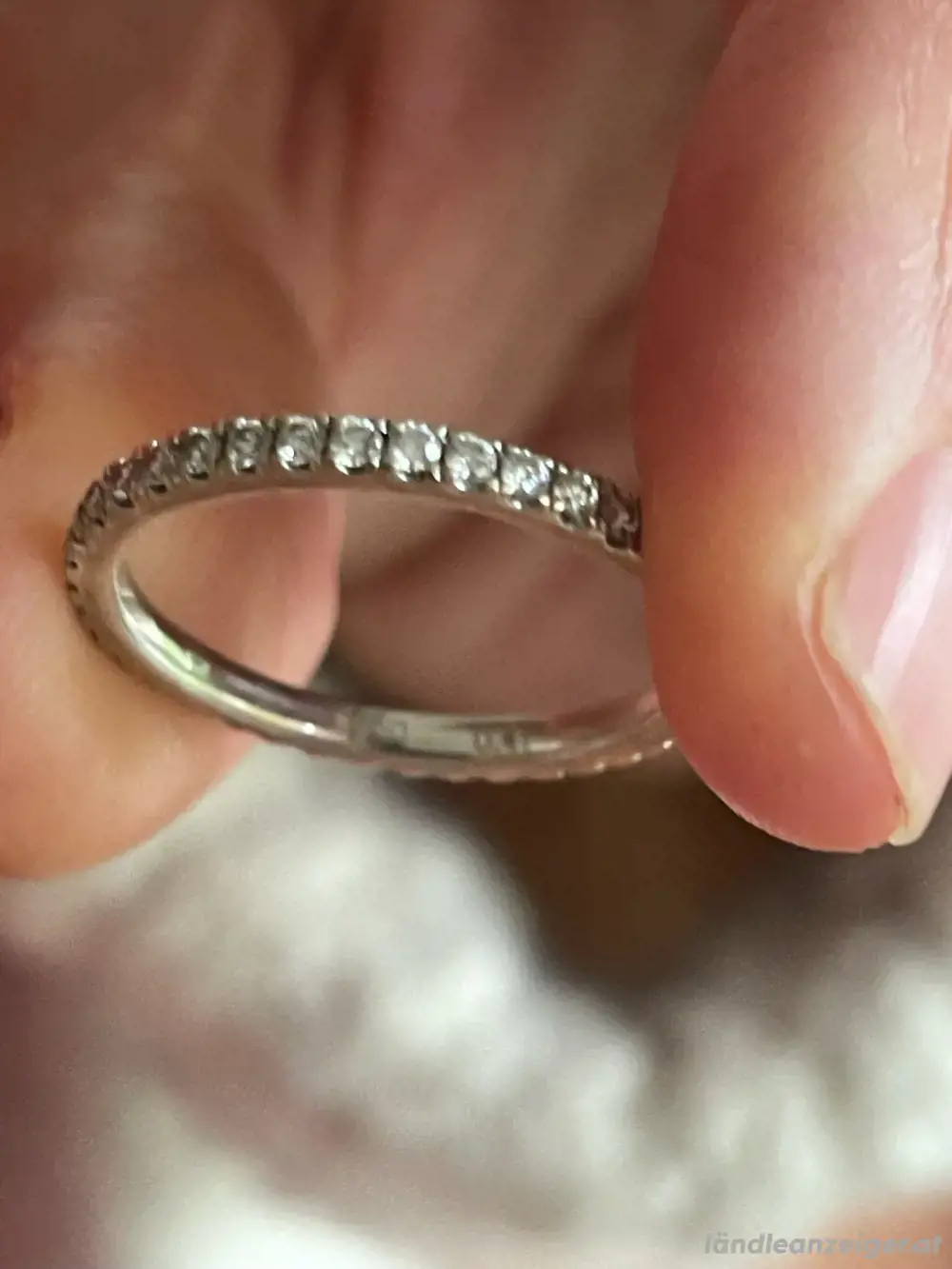 Ehering aus 18K Weißgold