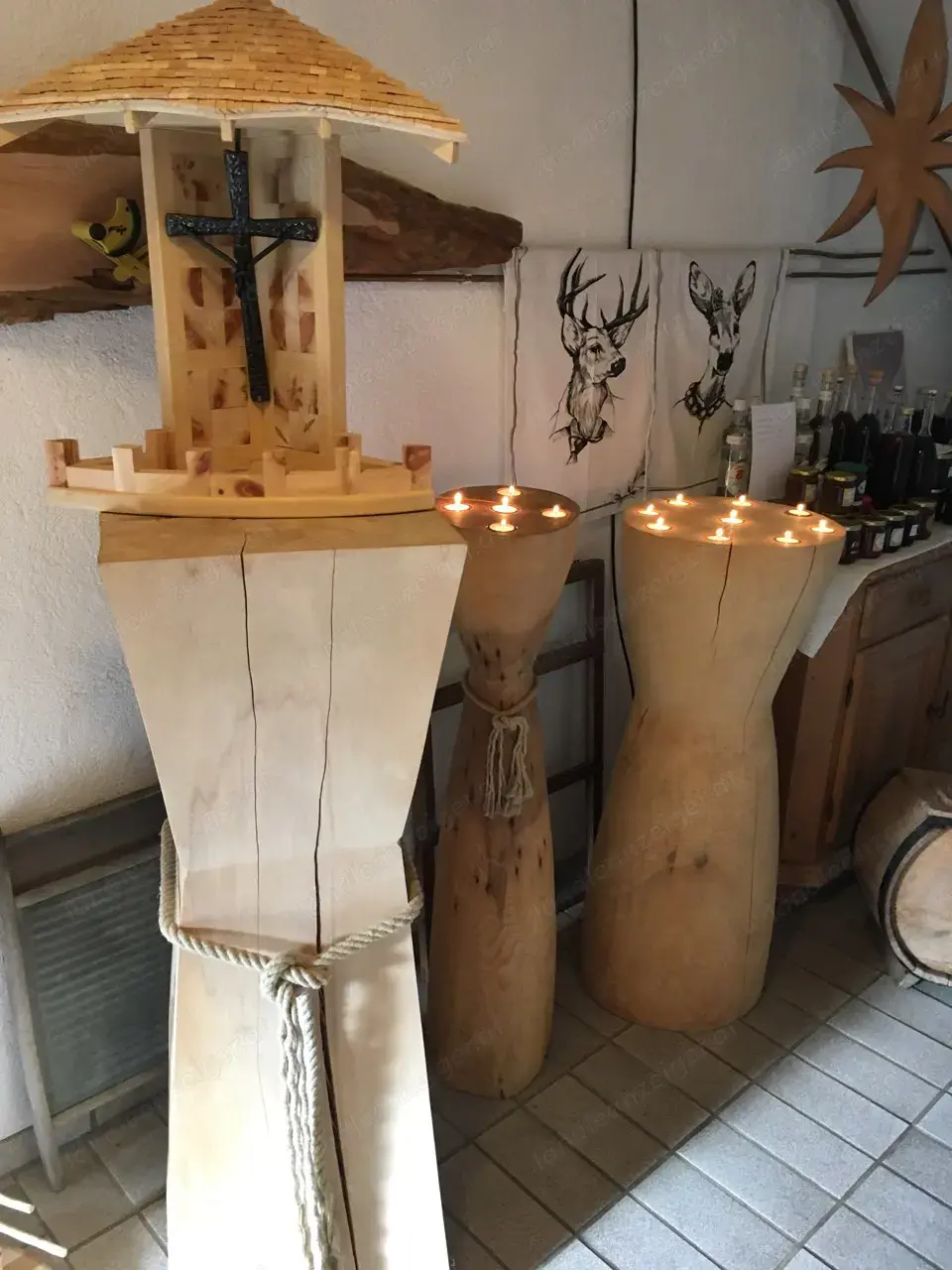 Holzklotz Esche