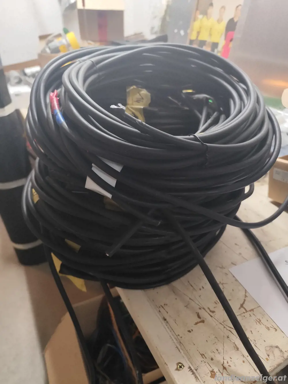 DC Kabel, Solarkabel, PV Kabel 4mm2 Schwarz