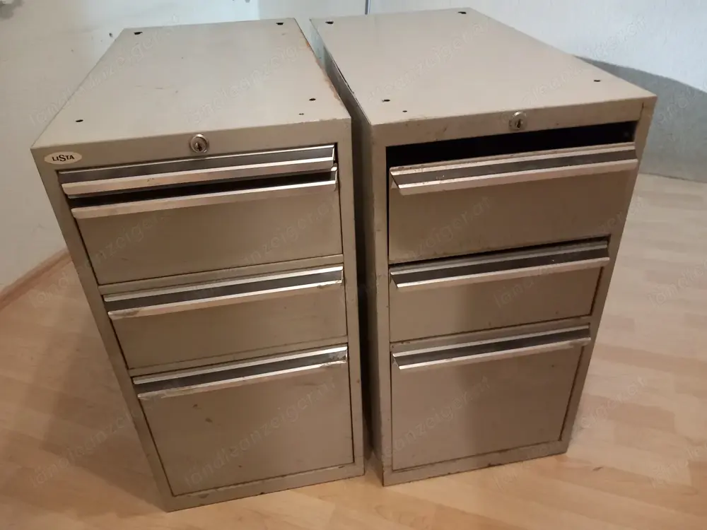 Lista Schubladenscrank Werkzeigschrank 2 Stk. um 100,- Lista Schubladenscrank Werkzeigschrank 2 Stk. um 100,-