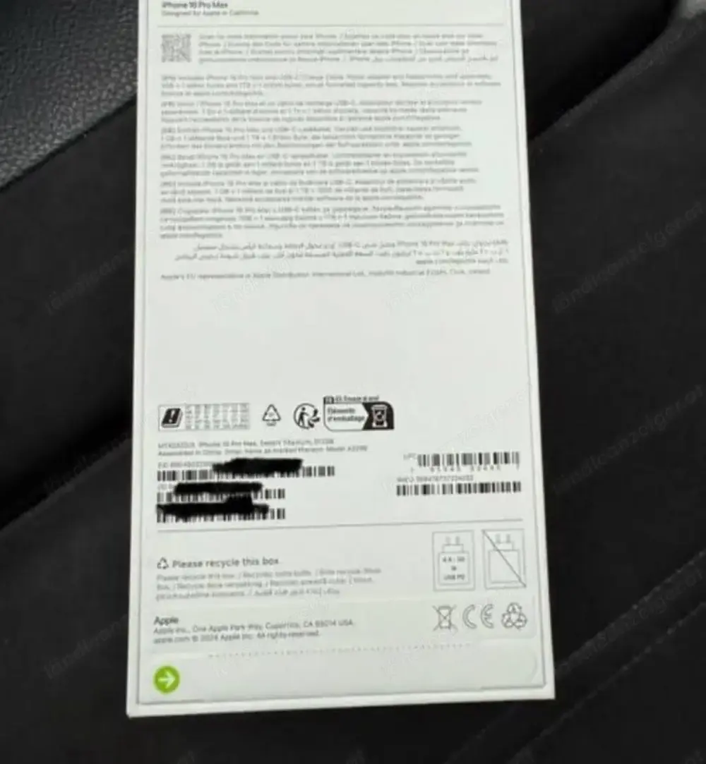 iphone 16 pro max 512gb titan Wüstensand neu offen für alle netze