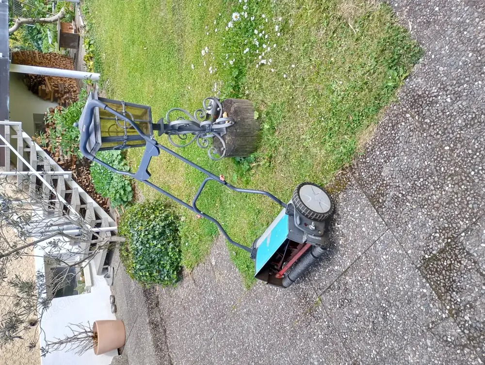 Handrasenmäher + Gardena