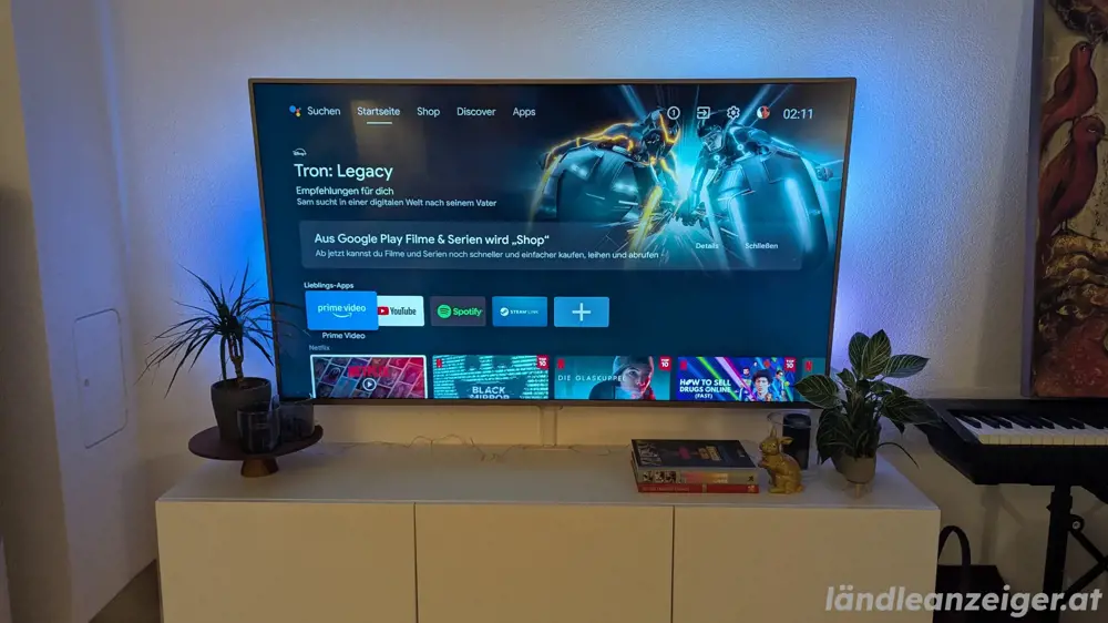 Phillips TV 4K uhd Ambilight Android tv
