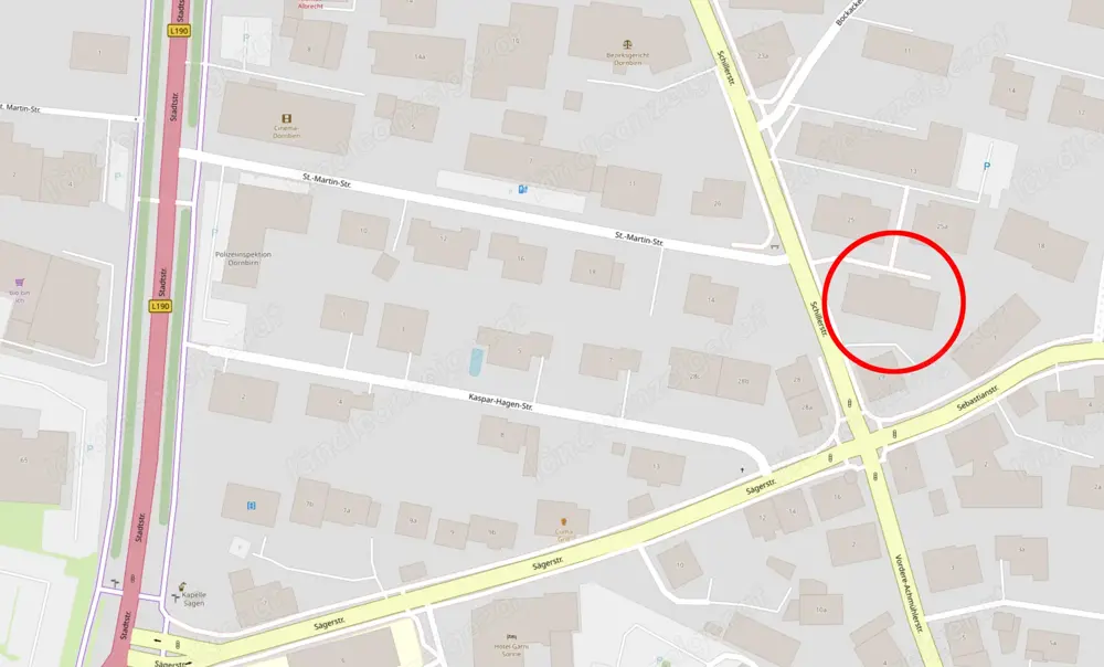 Tiefgaragenplatz Dornbirn Innenstadt Tiefgaragenplatz Dornbirn Innenstadt