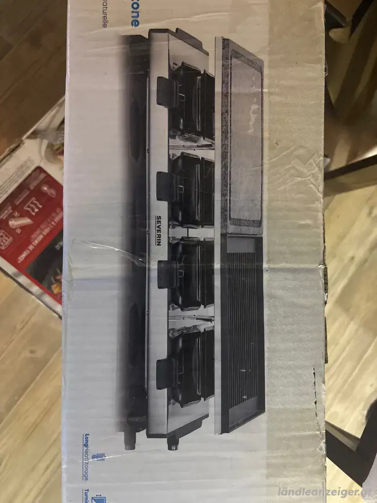 raclett grill neu von severin