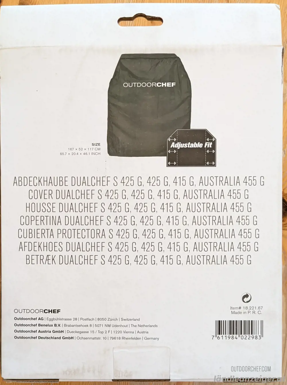 BBQ Cover Outdoorchef BBQ Cover Outdoorchef