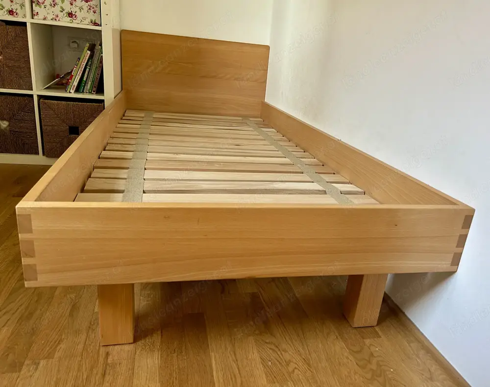 Einzelbett Vollholz Buche 90 200 Einzelbett Vollholz Buche 90 200