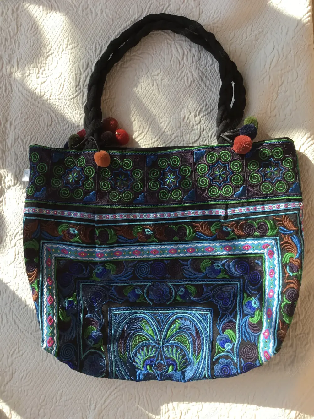 Tasche grün und blau Tasche grün und blau