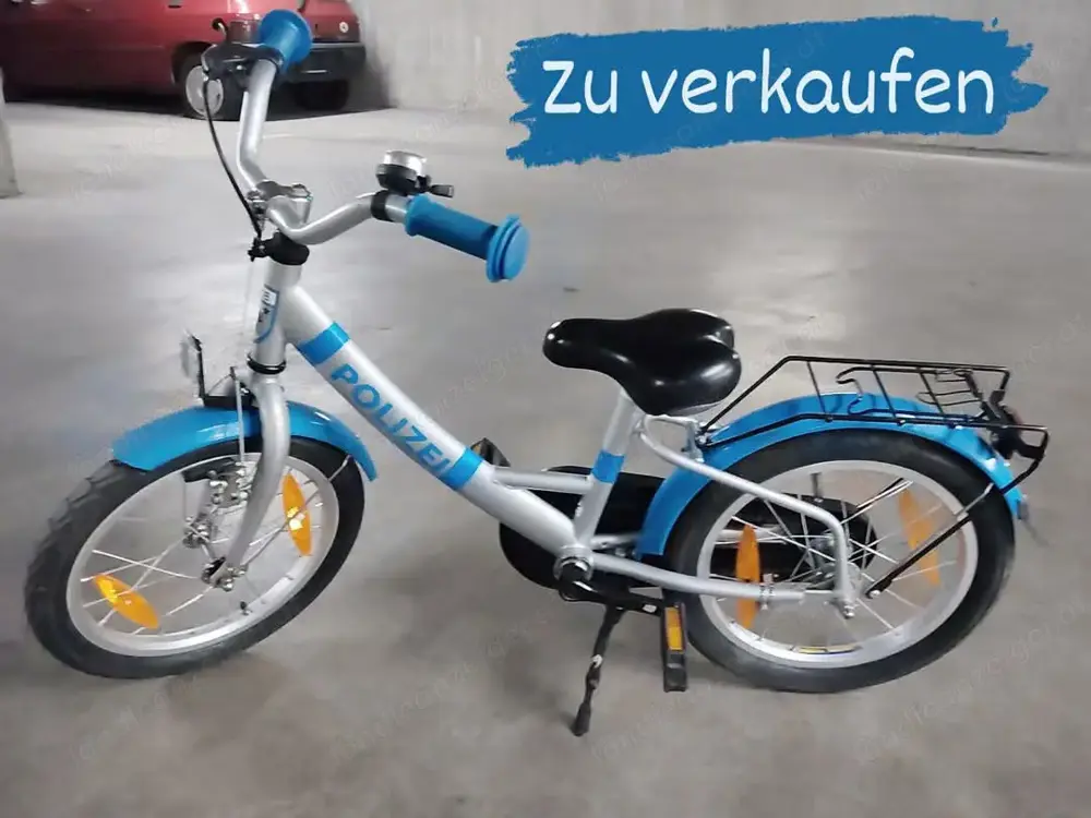 Kinderfahrrad Polizei Kinderfahrrad Polizei