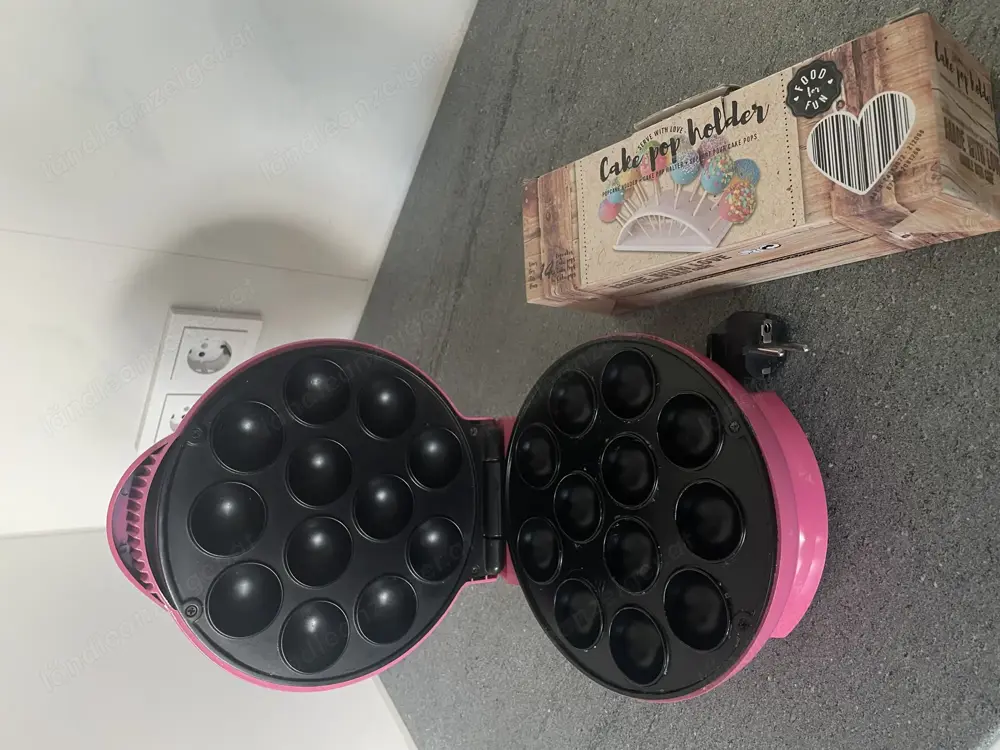 Cakepop Maker mit Halterung Cakepop Maker mit Halterung