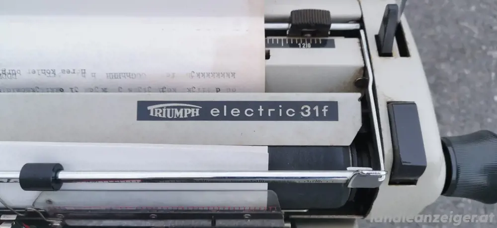 Elektrische Schreibmaschine Triumph electric31f