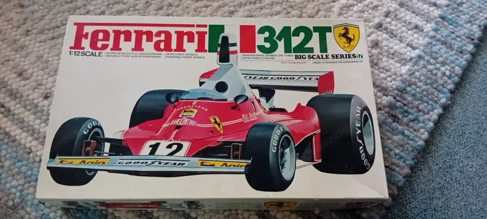 Modellauto FERRARI 312T Bausatz