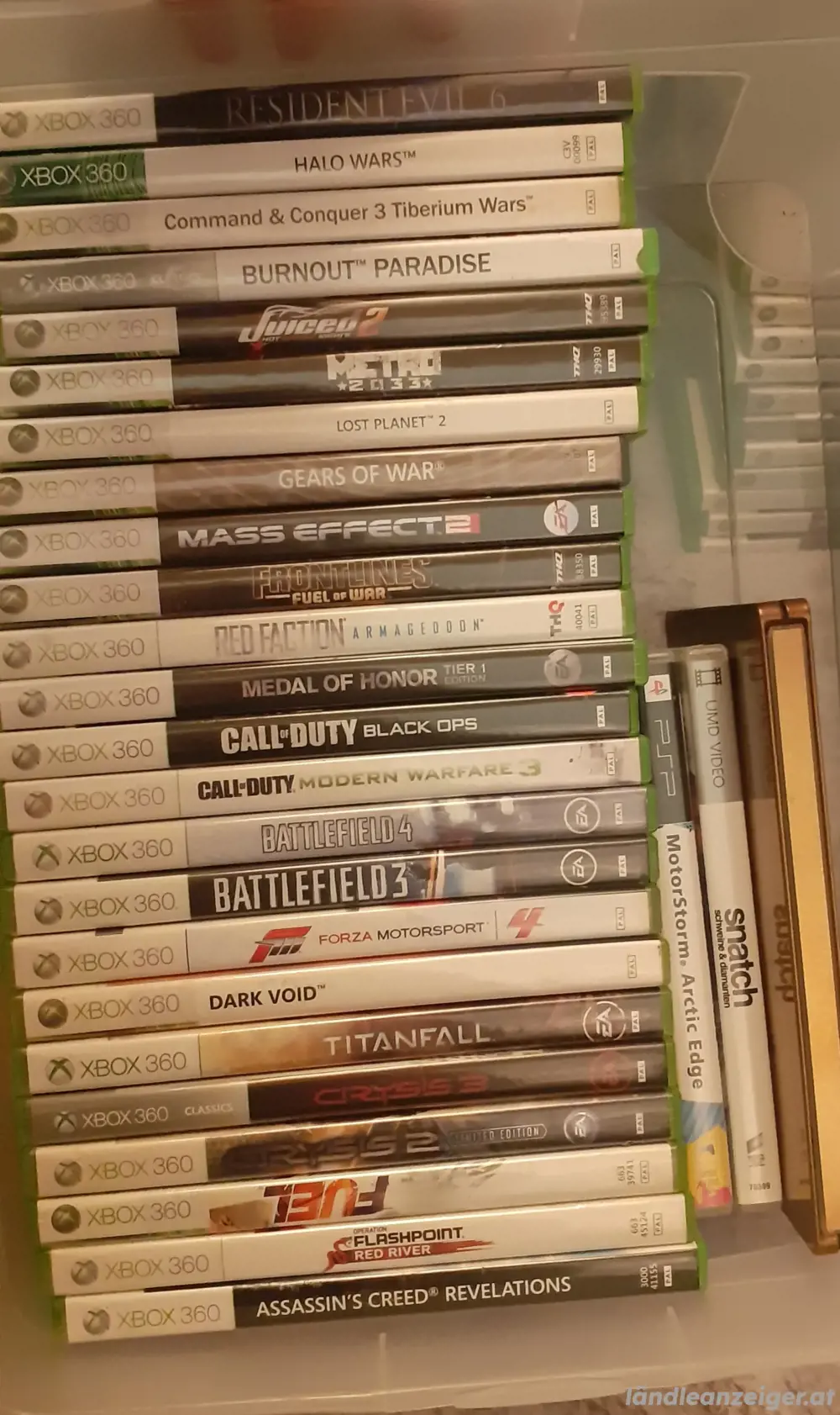 Xbox360 & PSP spiele abzugeben Xbox360 & PSP spiele abzugeben