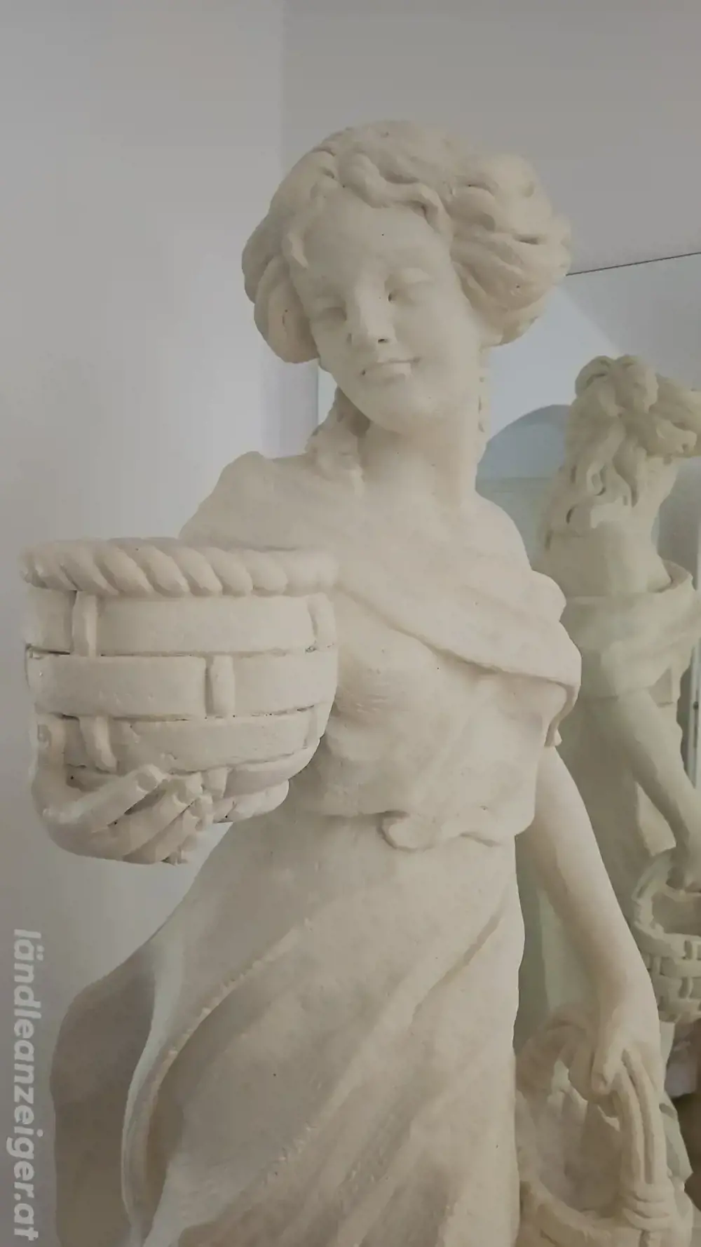 Große Garten Statue antik über 2m