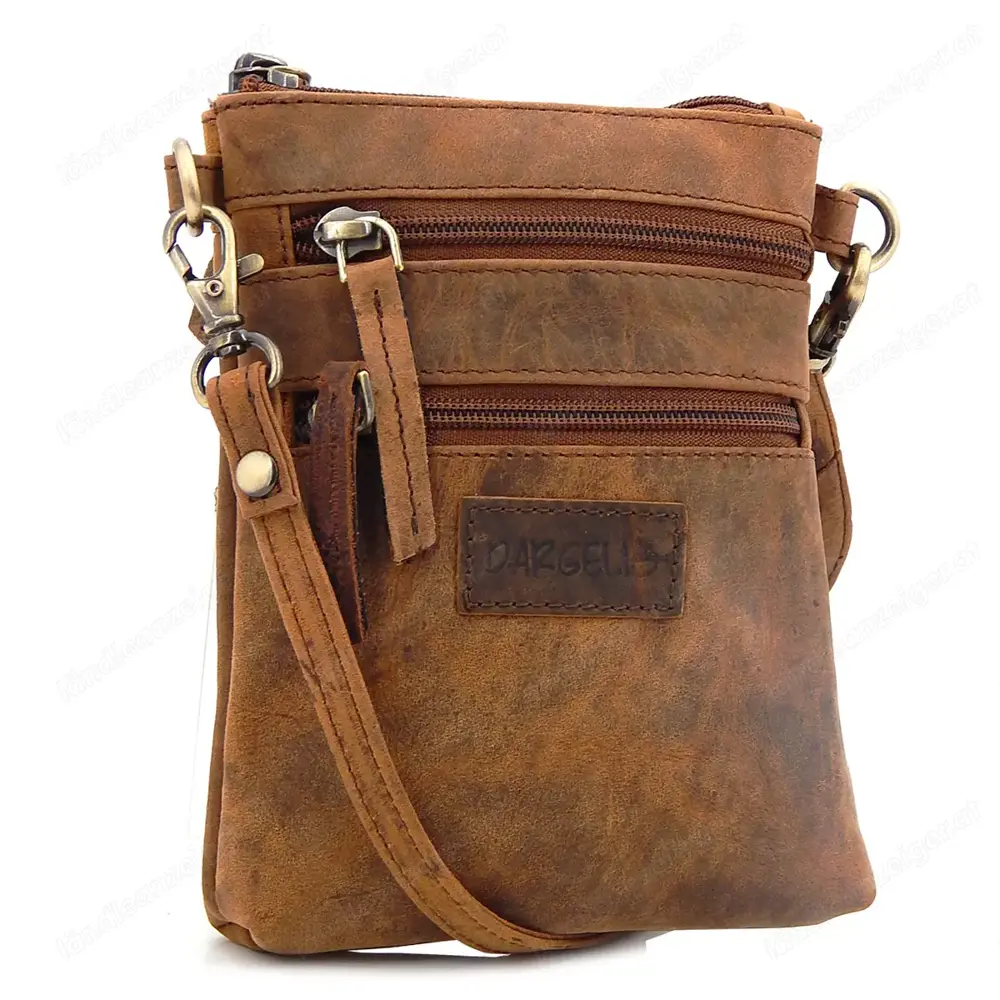 Unisex Umhängetaschen Büffelleder Unisex Umhängetaschen Büffelleder