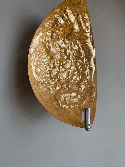 2x Wandleuchte Stchu-Moon von Catellani & Smith in Gold 2x Wandleuchte Stchu-Moon von Catellani & Smith in Gold