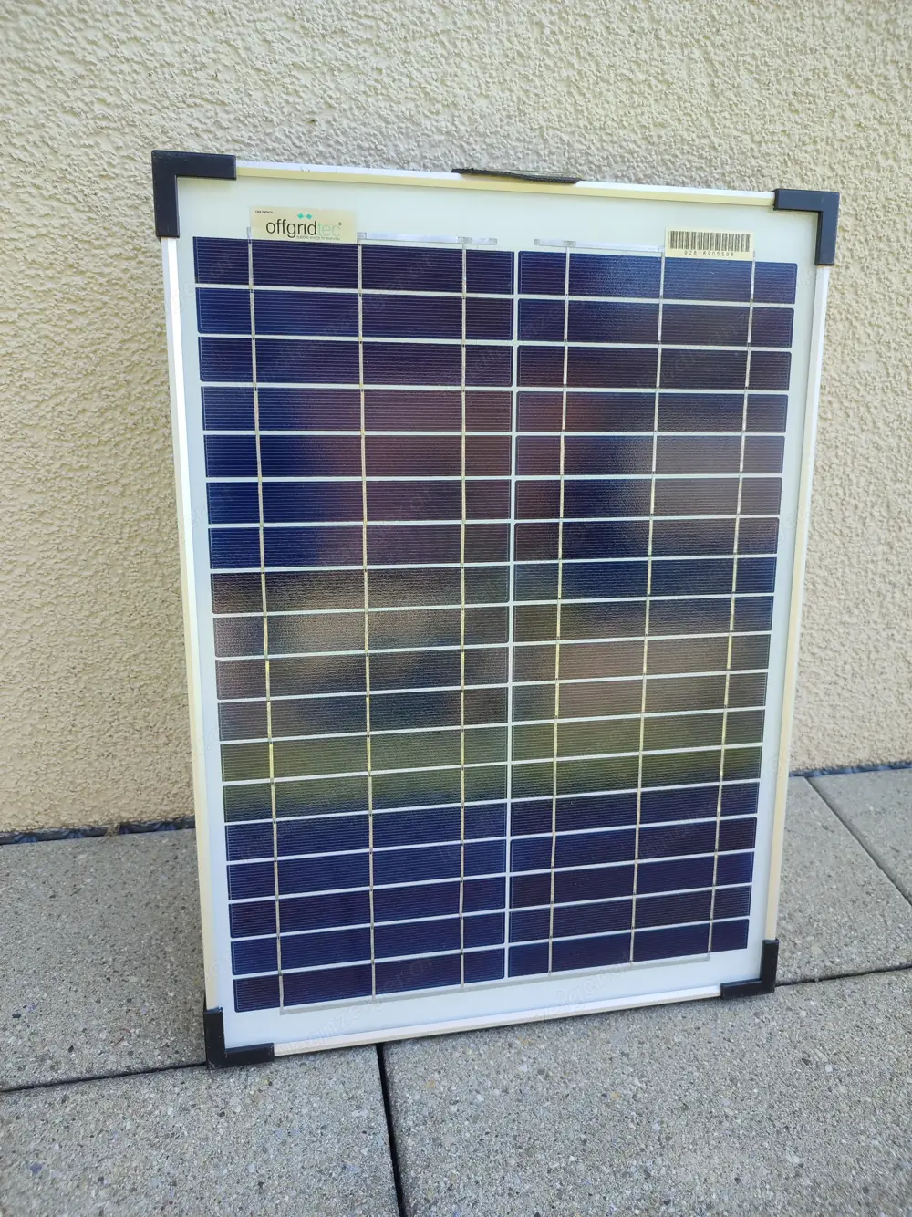 Solarmodul für 12V Systeme 20W inkl. Zubehör