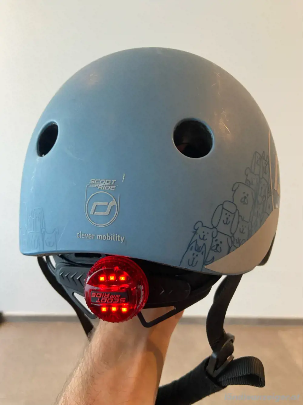Kinderfahrrad Helm Scott
