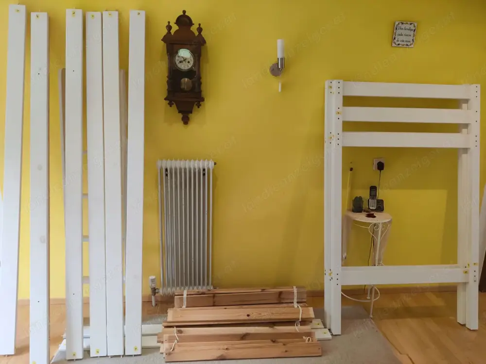 Stockbett weiss 90x200 Stockbett weiss 90x200