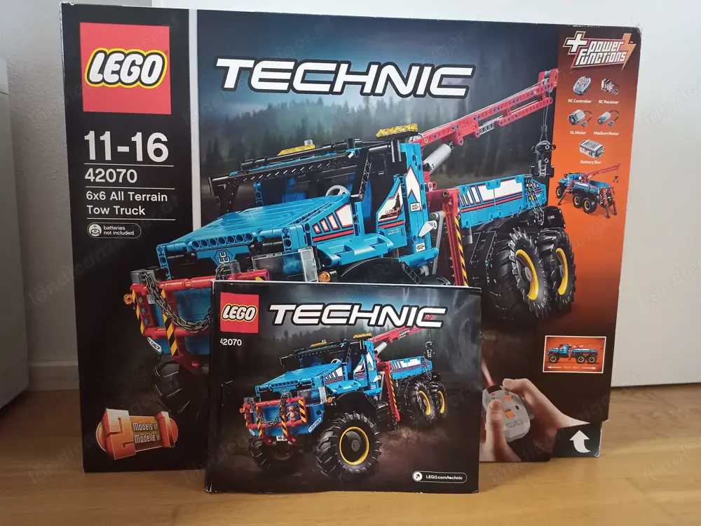 Lego Technic 42070 6x6 All Terrain Tow Truck Lego Technic 42070 6x6 All Terrain Tow Truck