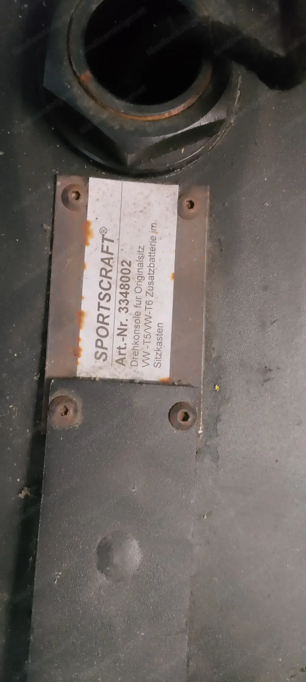 Drehkonsole für VW T5 T6 Drehkonsole für VW T5 T6