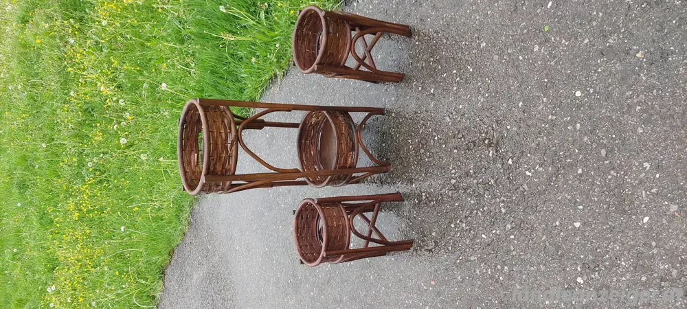 Rattan Deko für Pflanzen Rattan Deko für Pflanzen