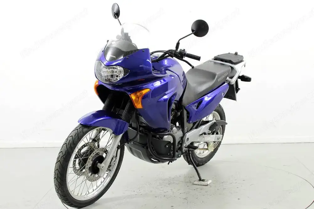 Honda XL650V Transalp blau mit Koffer Honda XL650V Transalp blau mit Koffer