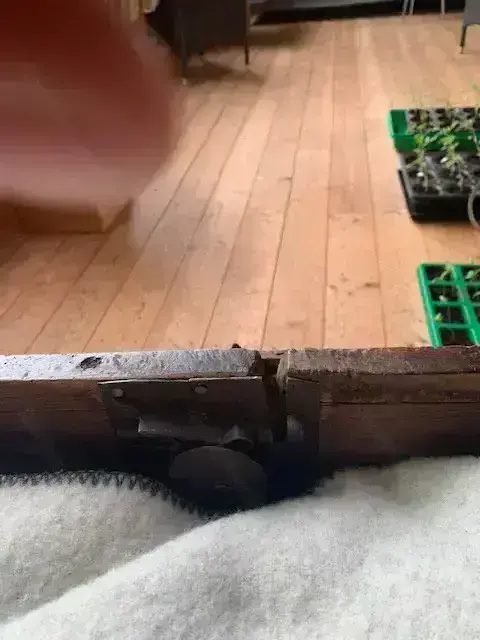 Holztruhe alt und schön Holztruhe alt und schön