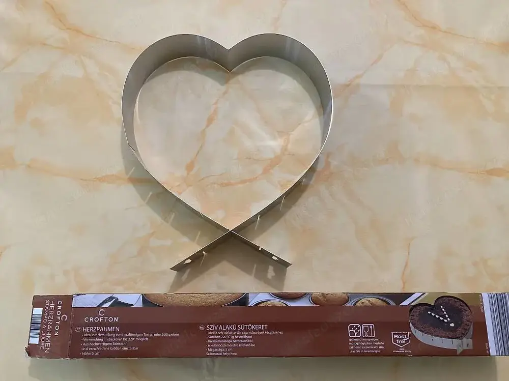 Herzrahmen zum Backen Herzrahmen zum Backen
