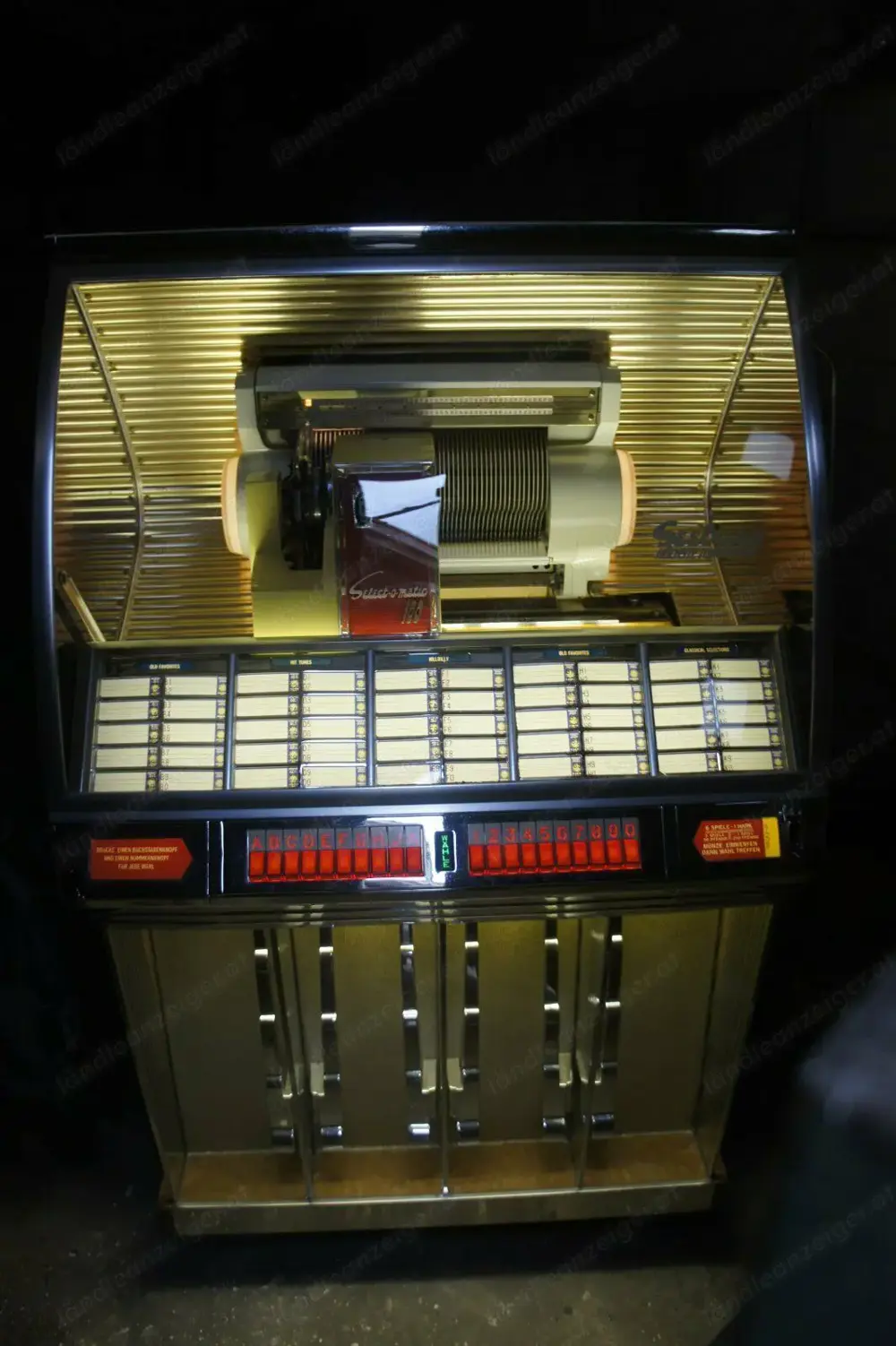 Seeburg HF 100 R Musikbox  Jukebox