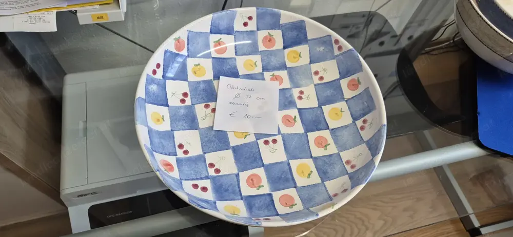 Obstschale, Keramikschale Obstschale, Keramikschale