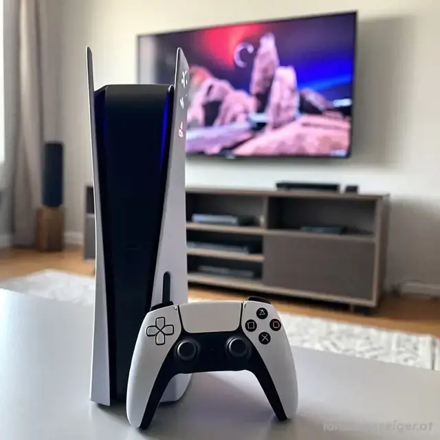 PS5 spielkonsole mit controller und rechung PS5 spielkonsole mit controller und rechung