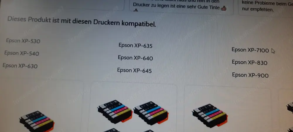 Druckerpatronen für Epson 7100 und mehr " Foto" Druckerpatronen für Epson 7100 und mehr " Foto"