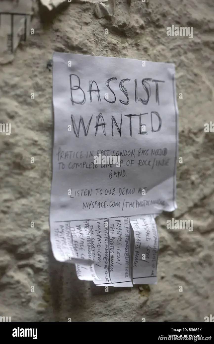 Bassist in Keyboarder Synthesizer Gesucht 