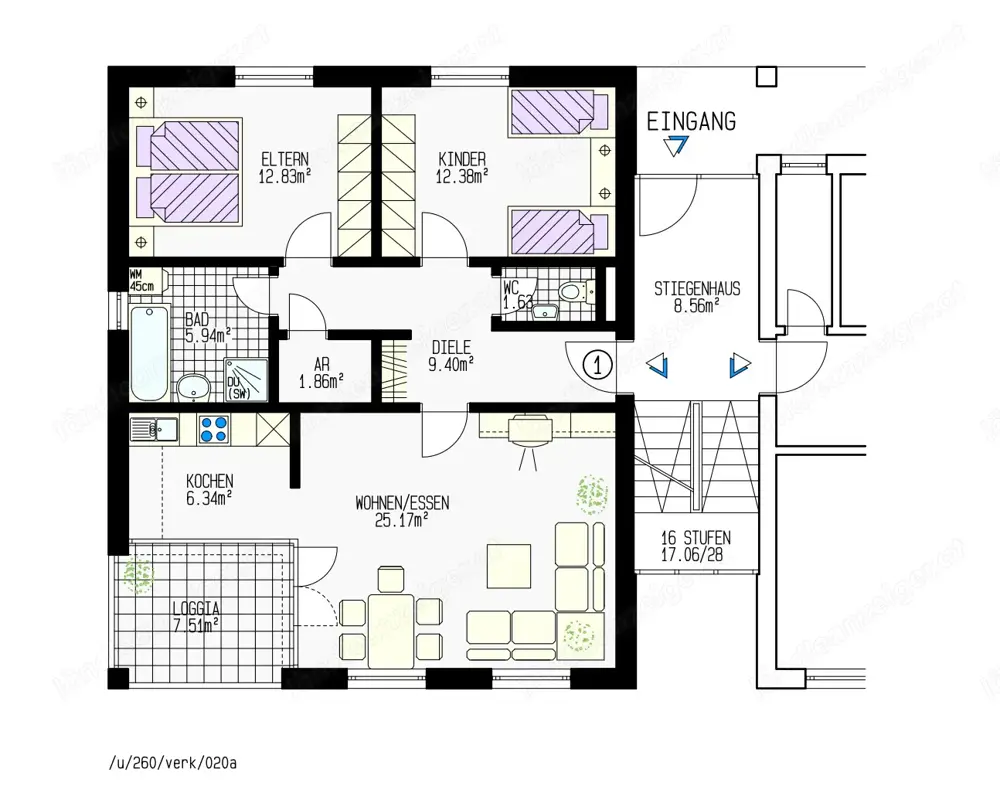 3-Zimmer Wohnung in Göfis zu Vermieten 3-Zimmer Wohnung in Göfis zu Vermieten