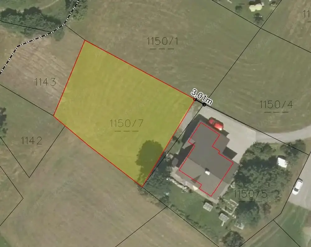 Baugrundstück in Schoppernau 850qm  