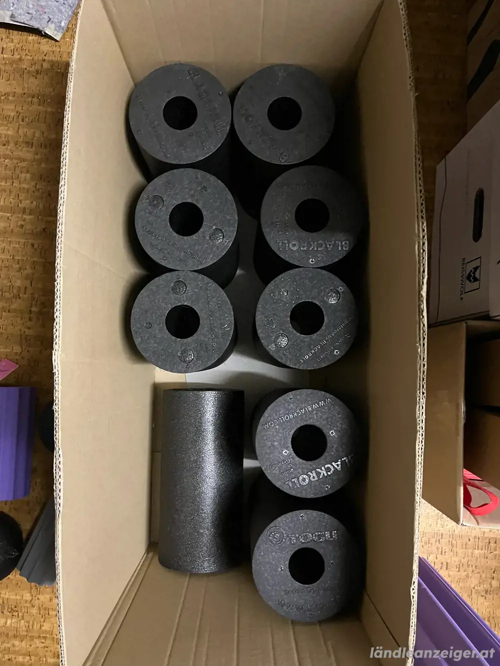9 Faszienrollen Blackroll 9 Faszienrollen Blackroll