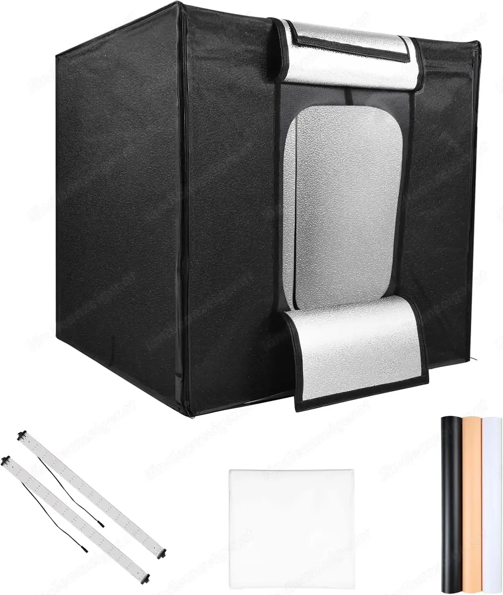 Mobiles Fotostudio 80x80x80cm für Produktfotografie (neuwertig) Mobiles Fotostudio 80x80x80cm für Produktfotografie (neuwertig)
