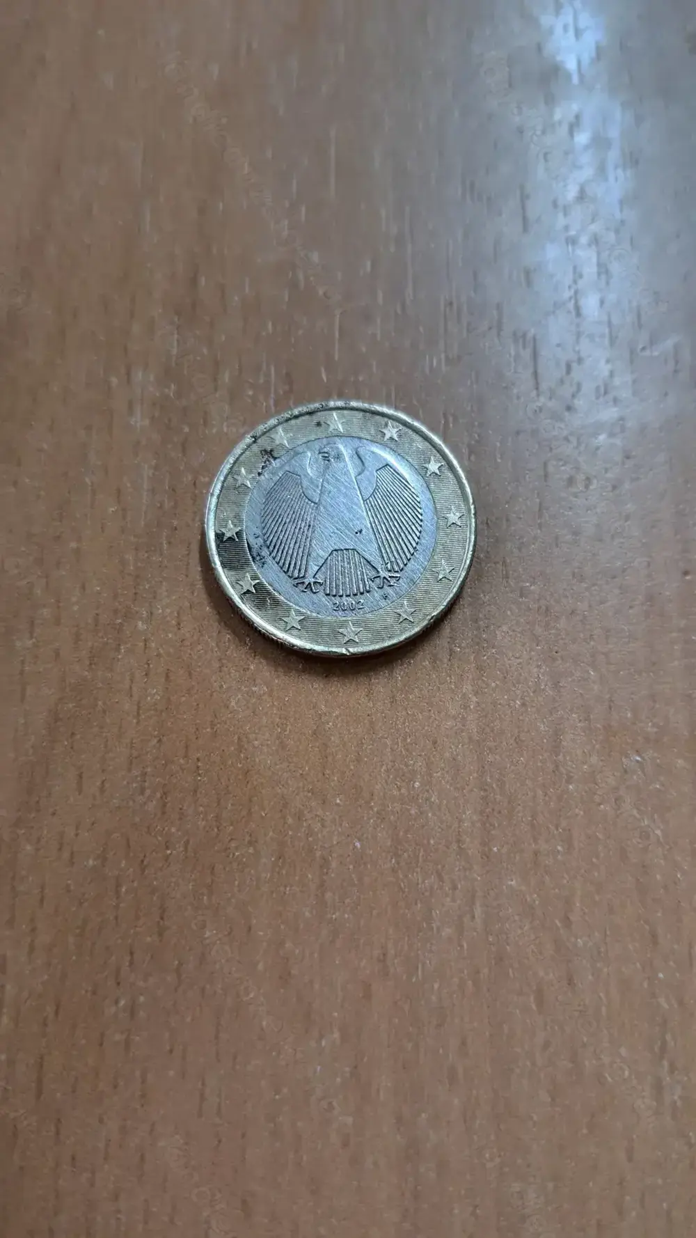 1 Euro Münze vom Jahr 2002 1 Euro Münze vom Jahr 2002
