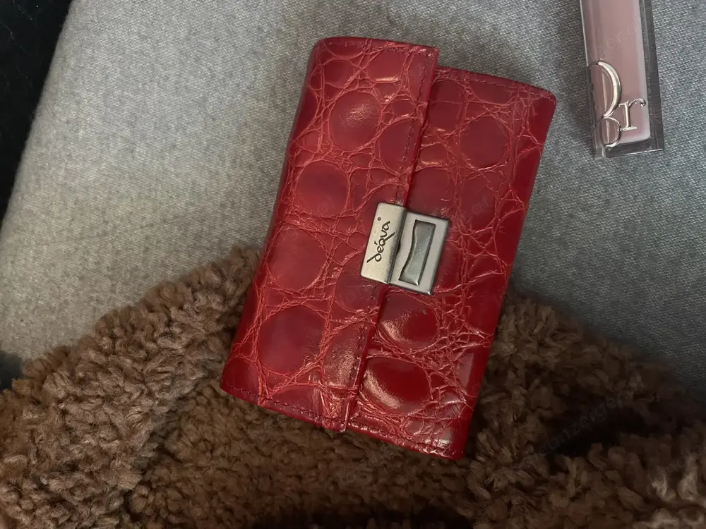Rote Dequa Geldtasche Rote Dequa Geldtasche