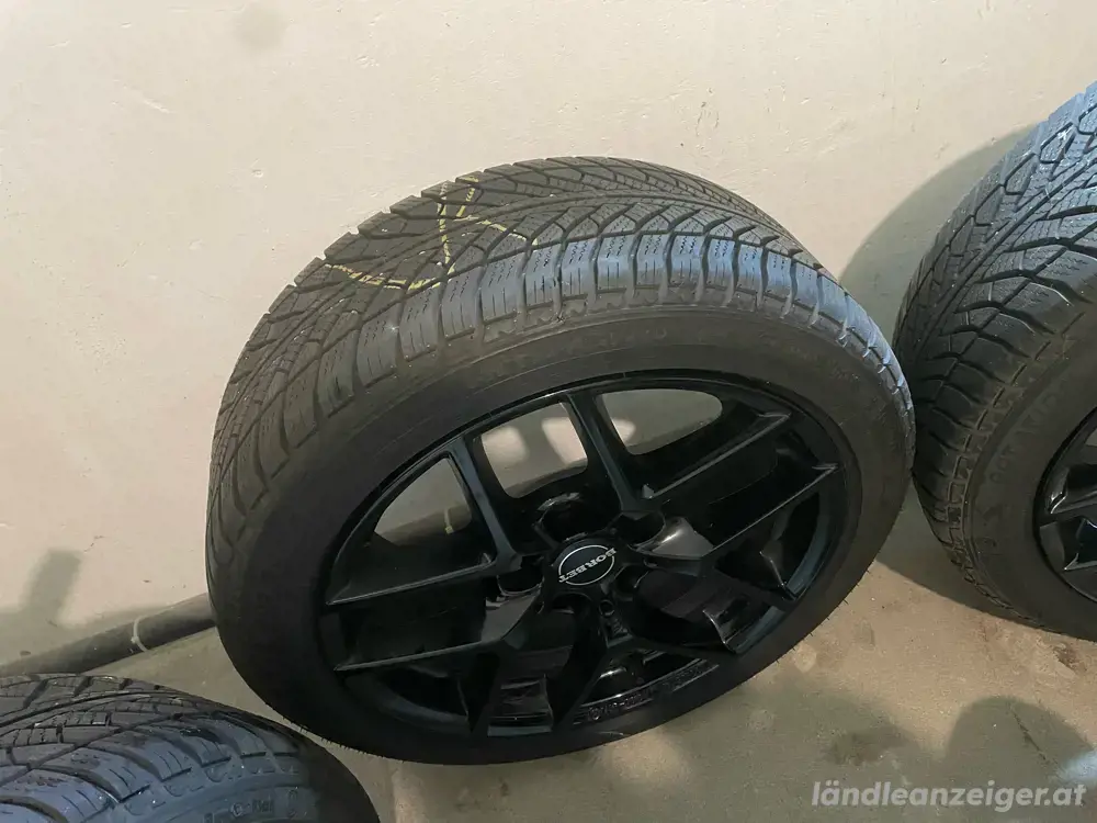 Borbet Y 17  Alufelgen mit Semperit Winterreifen   7 mm Profil