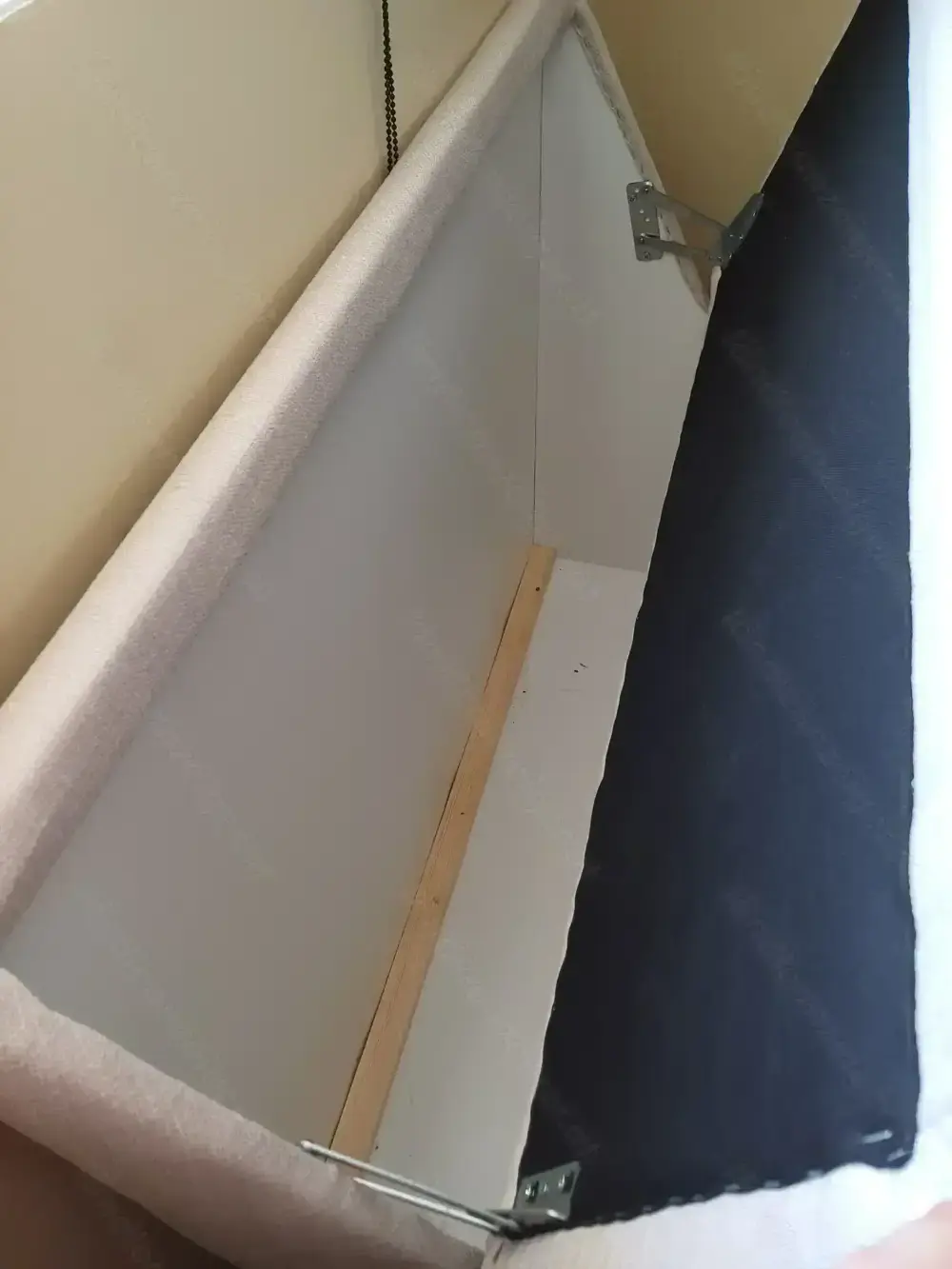 boxspringbrett 2.10x1.20m inkls topper, neuwertig